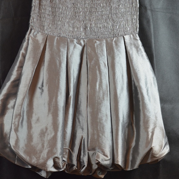 Silver Bubble Dress SZ S Daisy - Picture 5 of 5